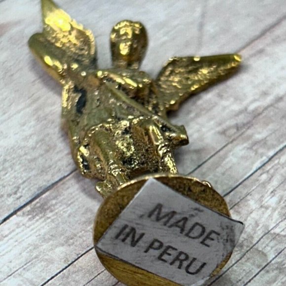 Archangel Saint Michael Statue Bronze Figurine Small Figure Religious Item | Sai - Picture 7 of 7